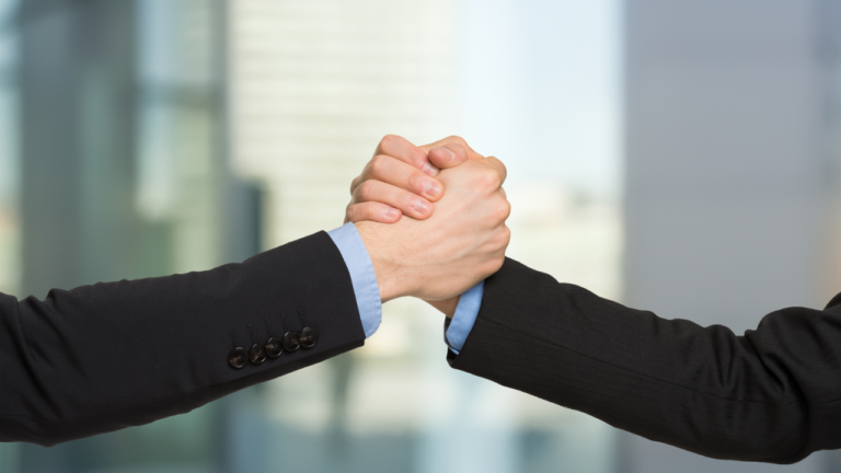 profit Unternehmer Handshake